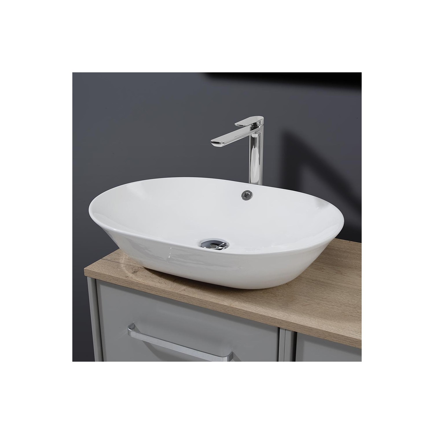 Crosswater Navarre Countertop Basin - 590mm