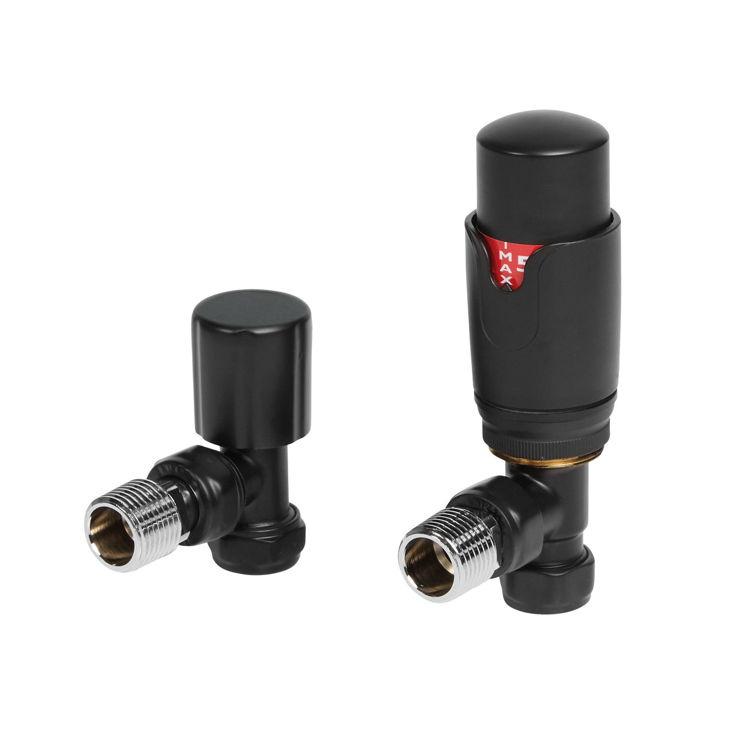Toasty Black Thermostatic Radiator Valve
