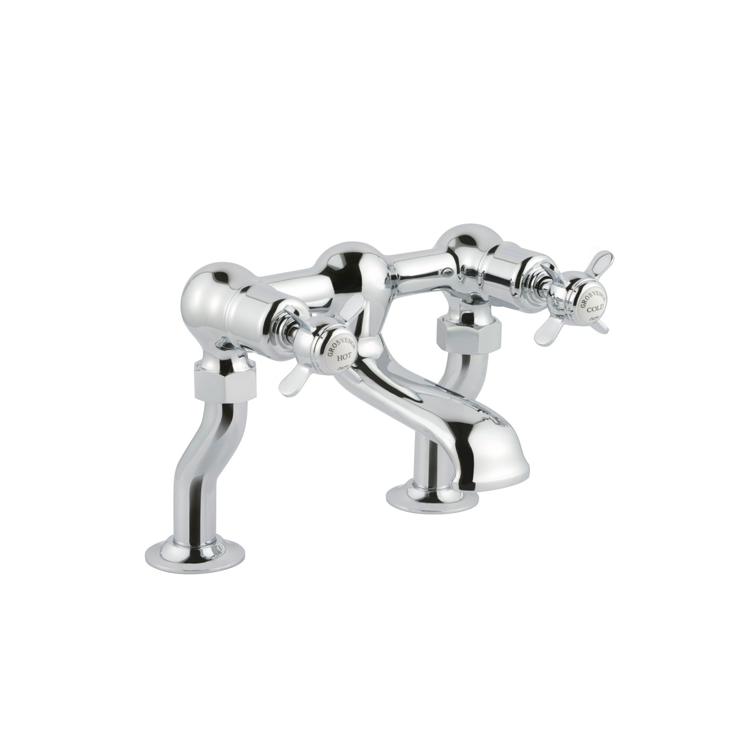 JTP Grosvenor Pinch Deck Mounted Bath Filler Tap