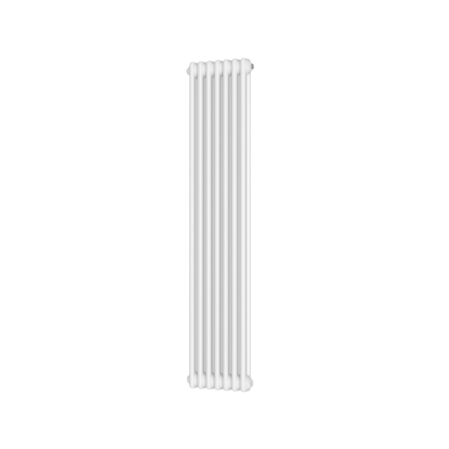 Rose Ter Radiator Butler & Rose Designer 2 Column Vertical Radiator - Gloss White ...