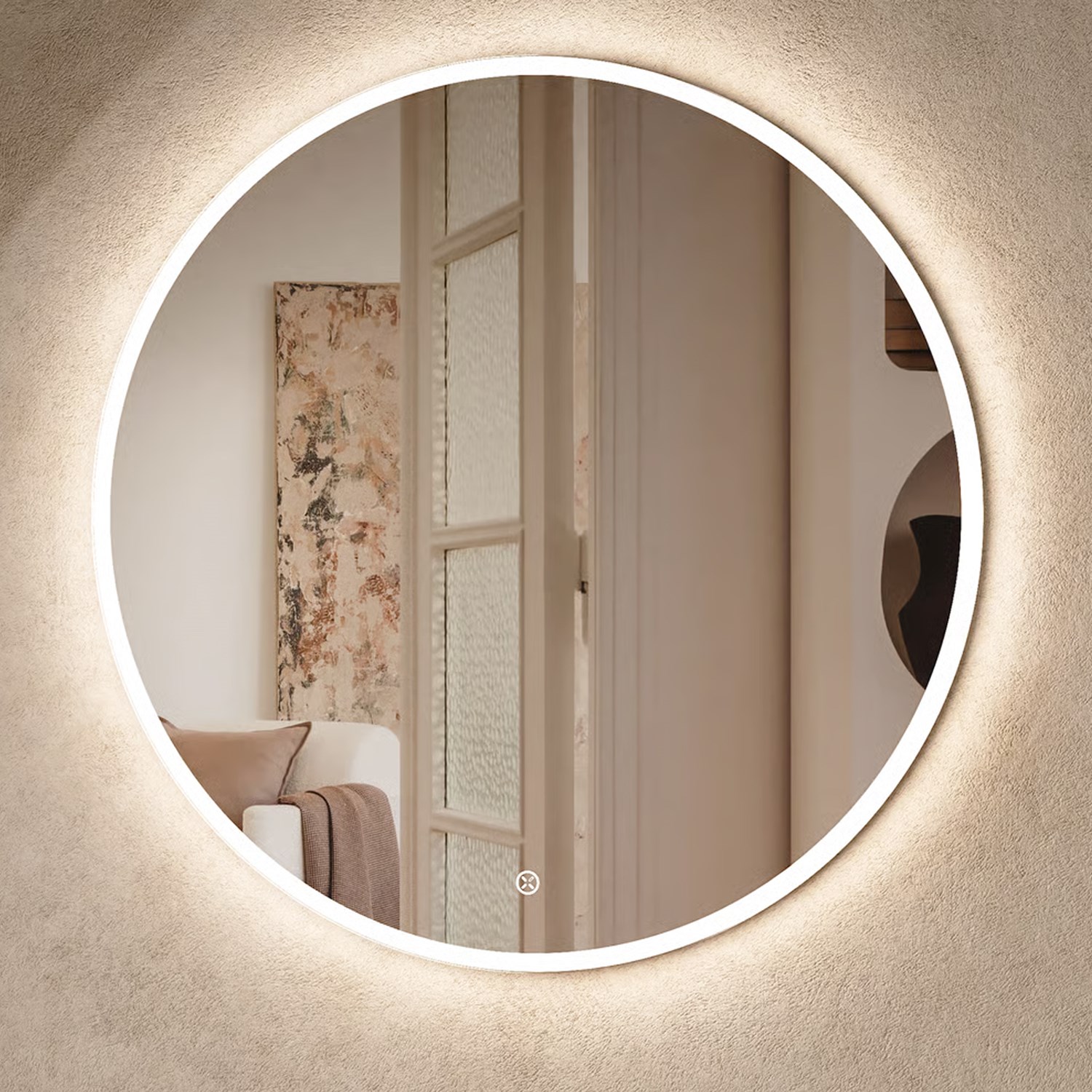 Crosswater Infinity Illuminated Mirror with Colour Change LEDs