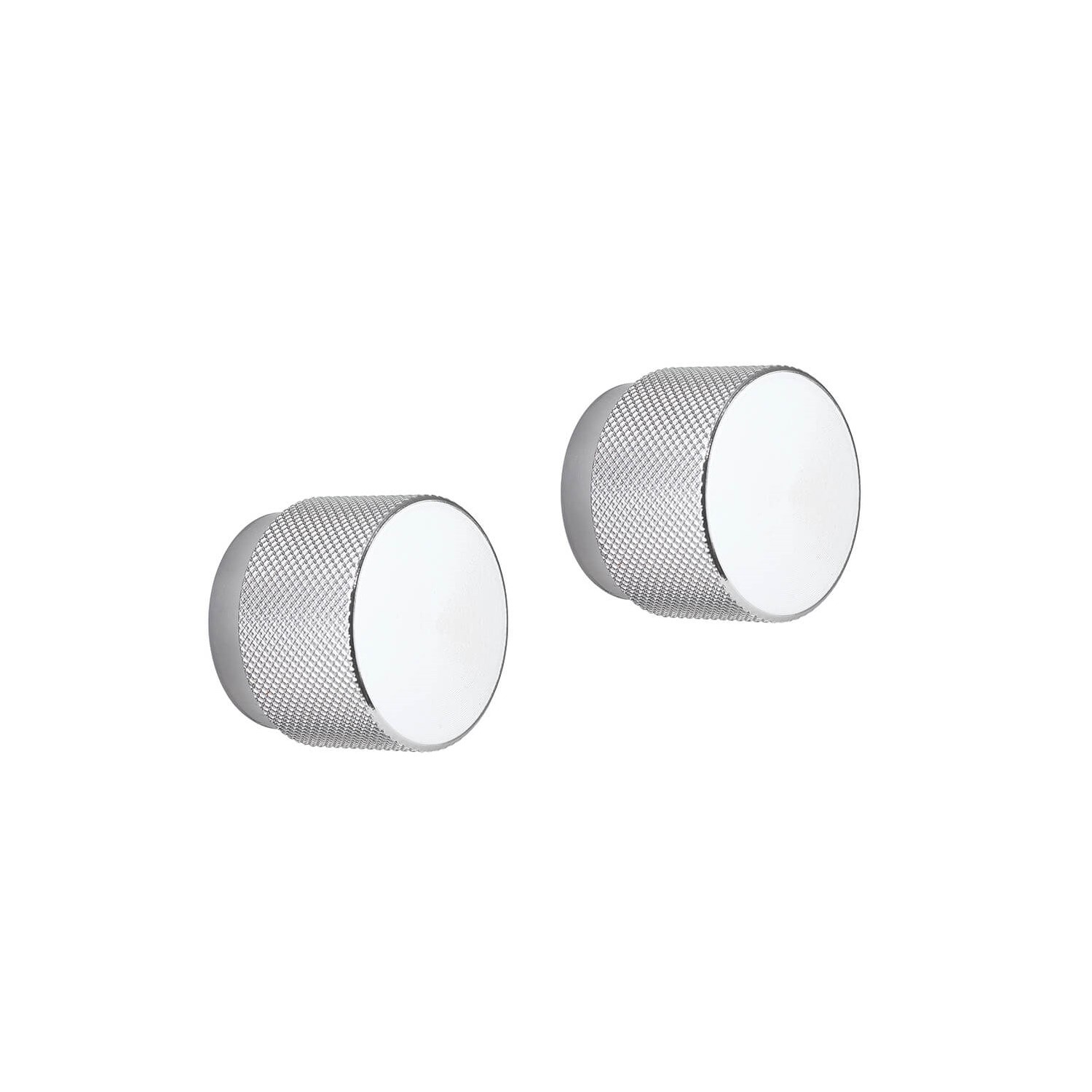 Crosswater Knurled Vanity Unit Handle - Two Pack