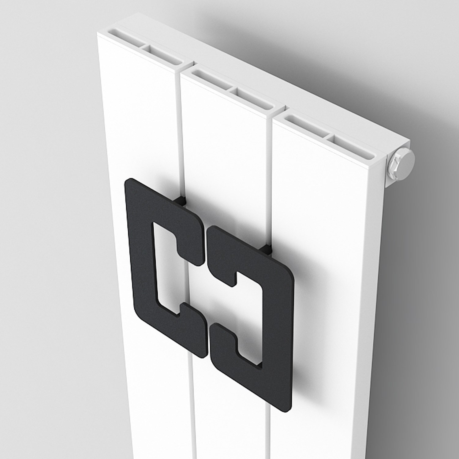 Twins Radiator Towel Holder