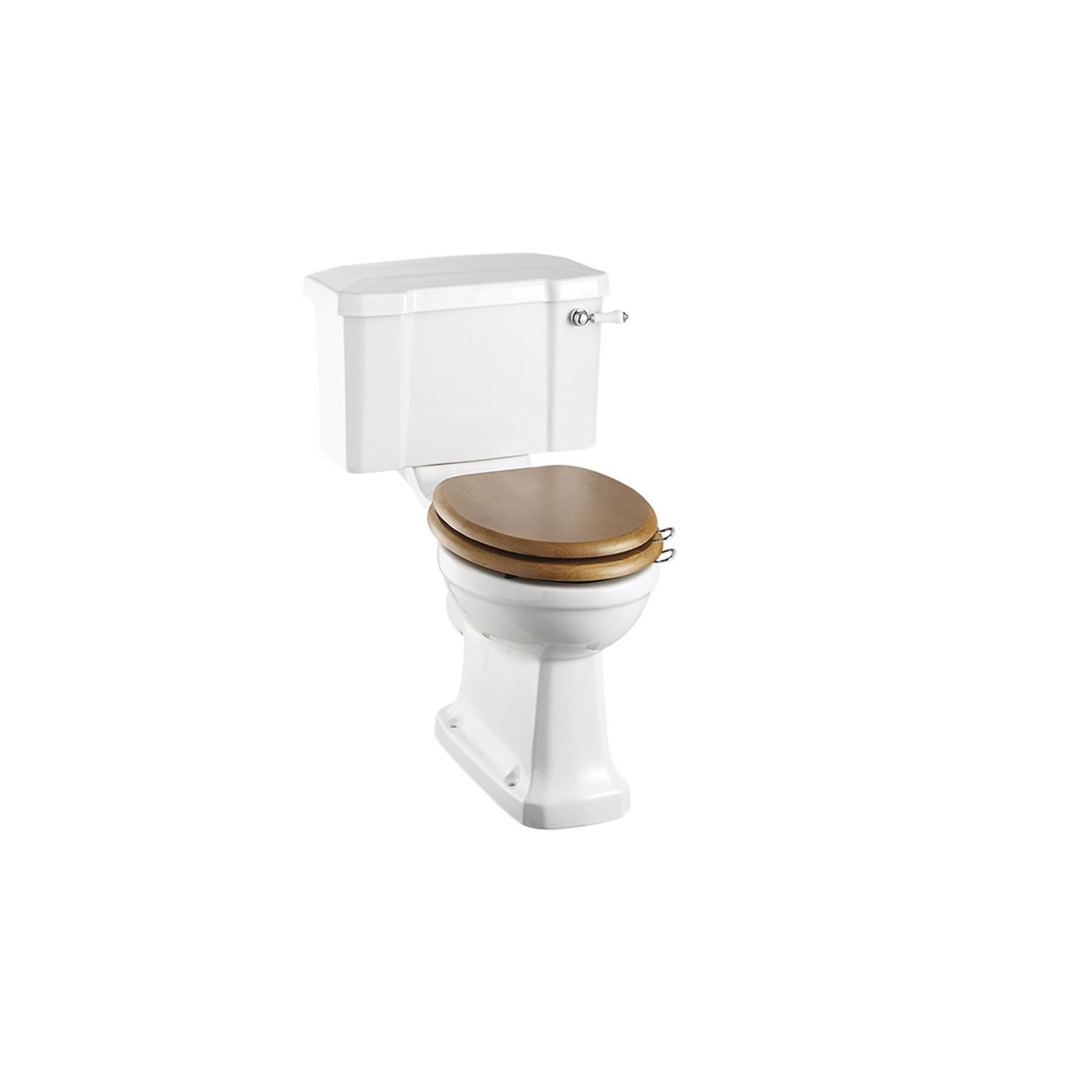 Burlington Traditional Close Coupled Toilet (Excluding Seat)