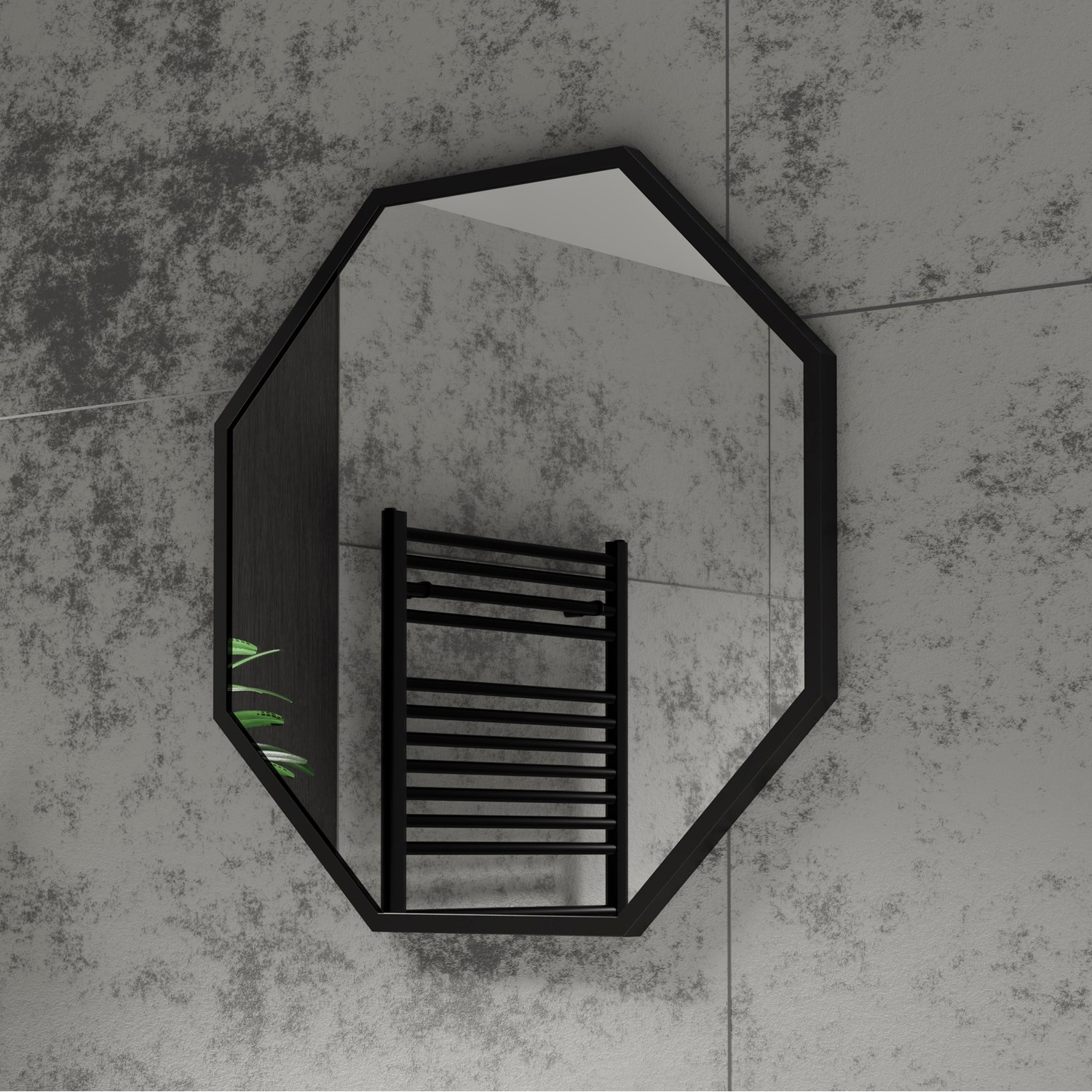 Docklands Octagon Mirror 600 x 600mm