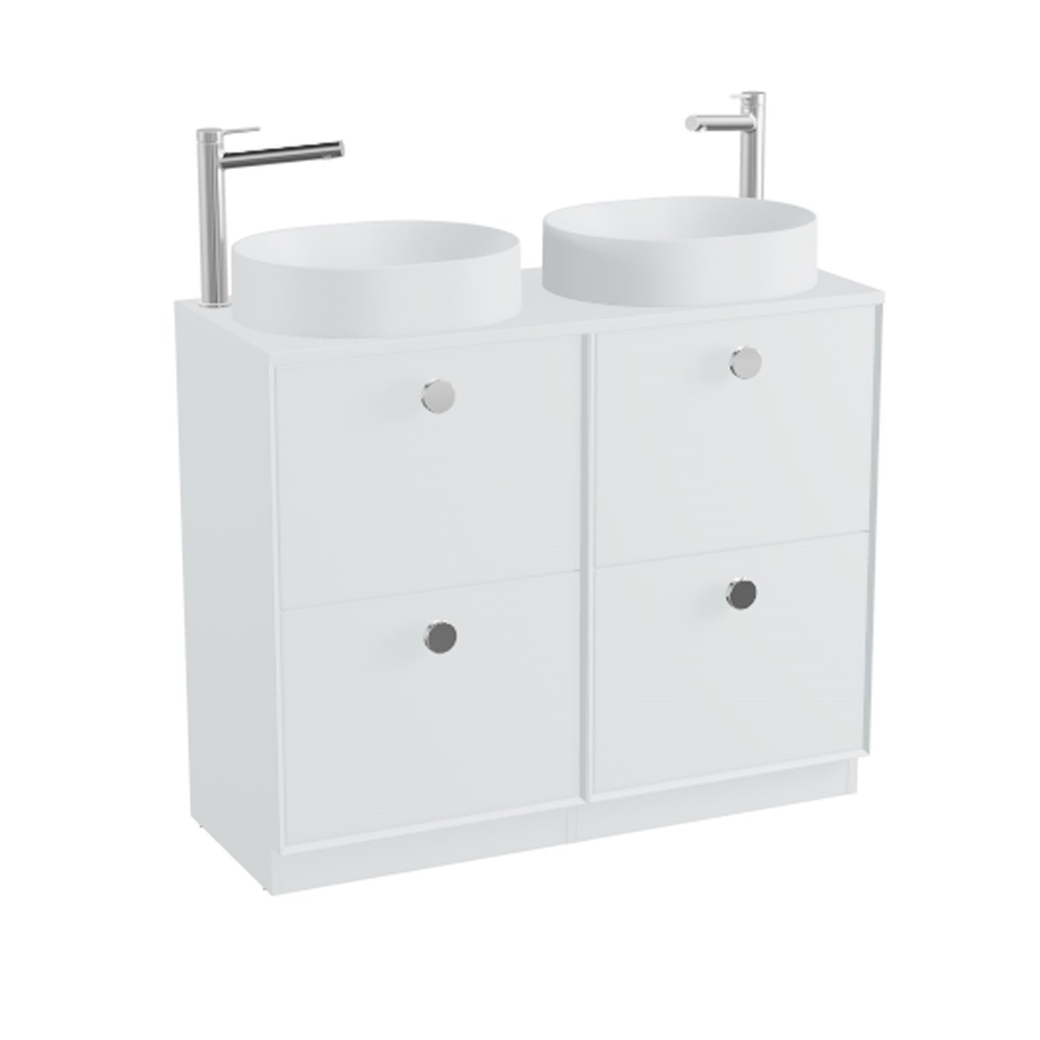 Vado Safari 1000mm Floorstanding Vanity Unit & Worktop