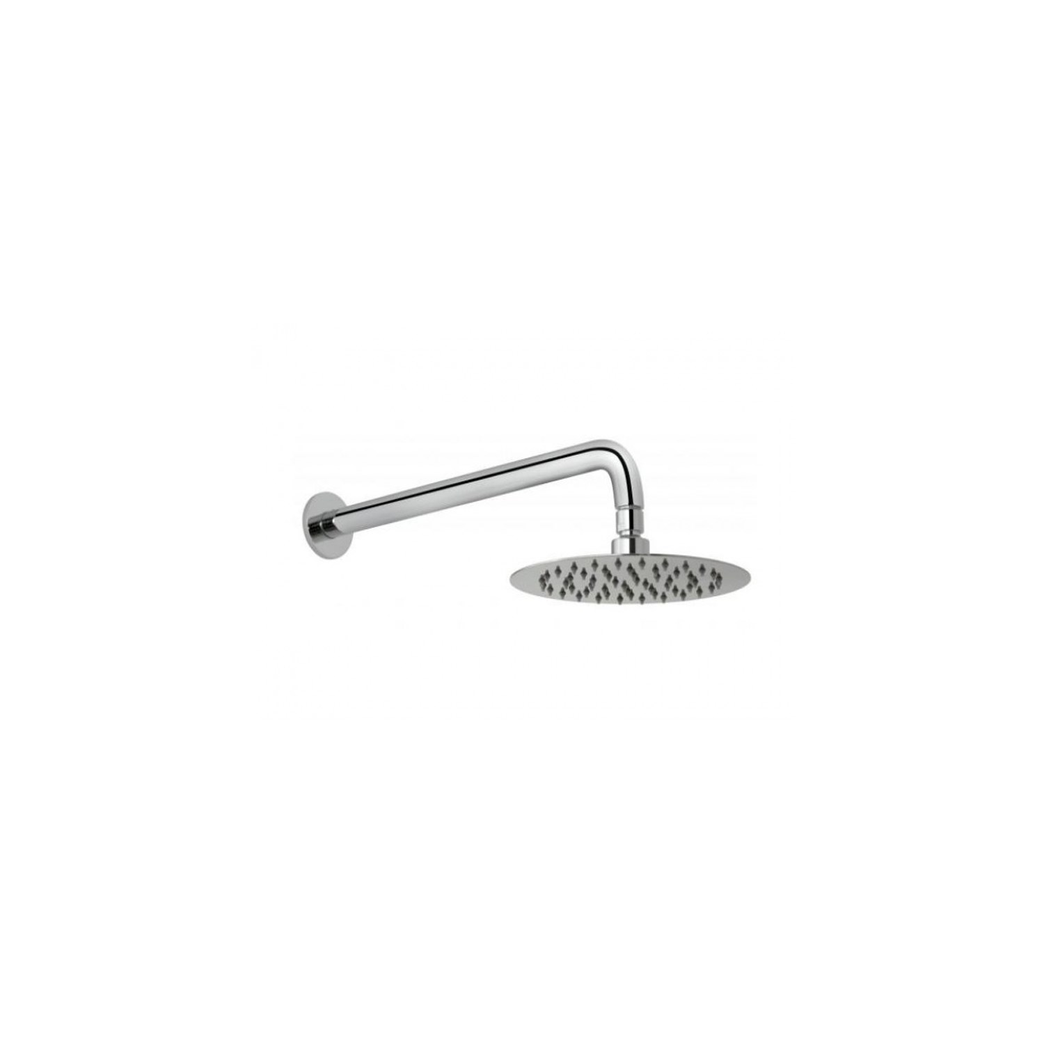 Vado Aquablade Fixed Round Shower Head And Arm