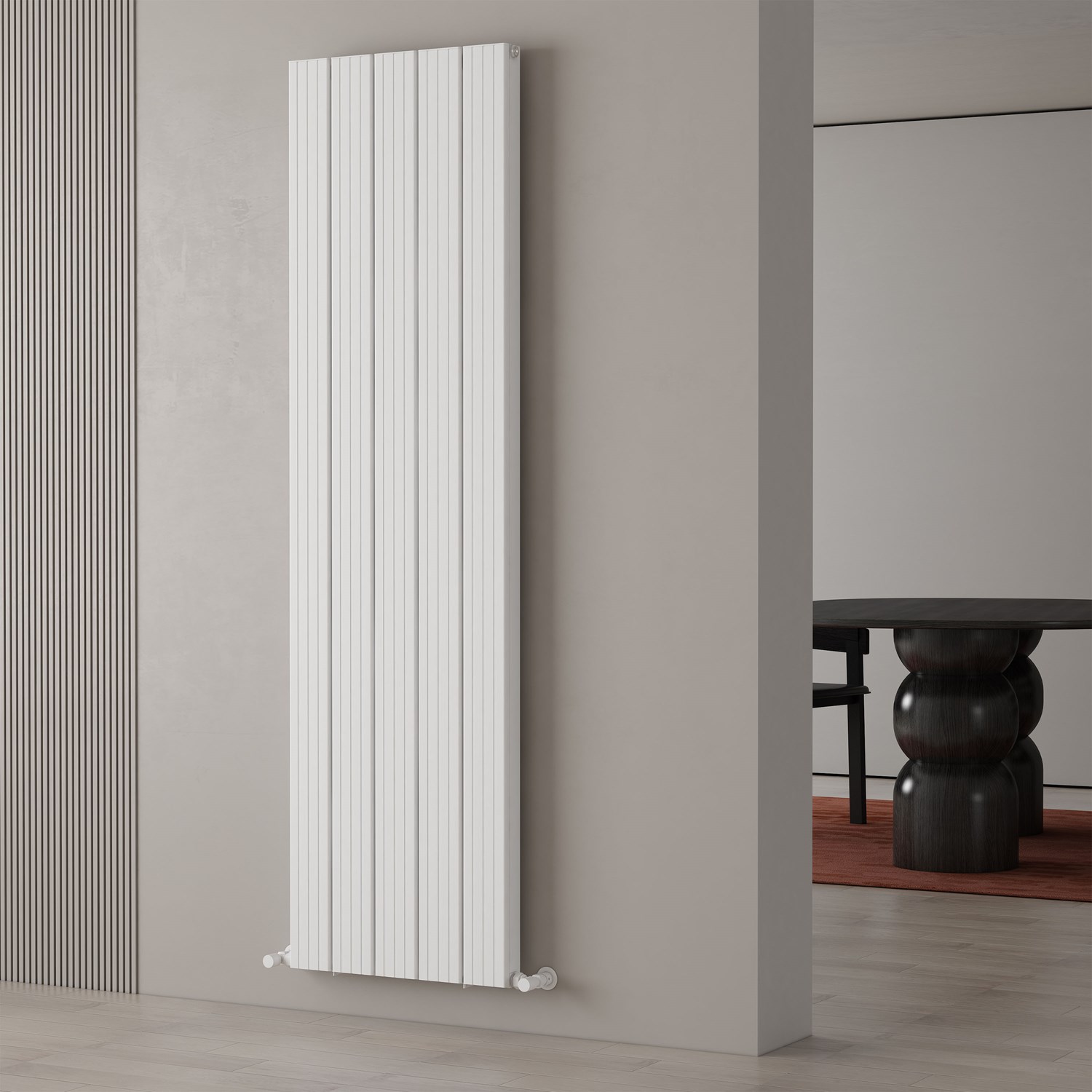 Chambord Double Panel Vertical Aluminium Radiator