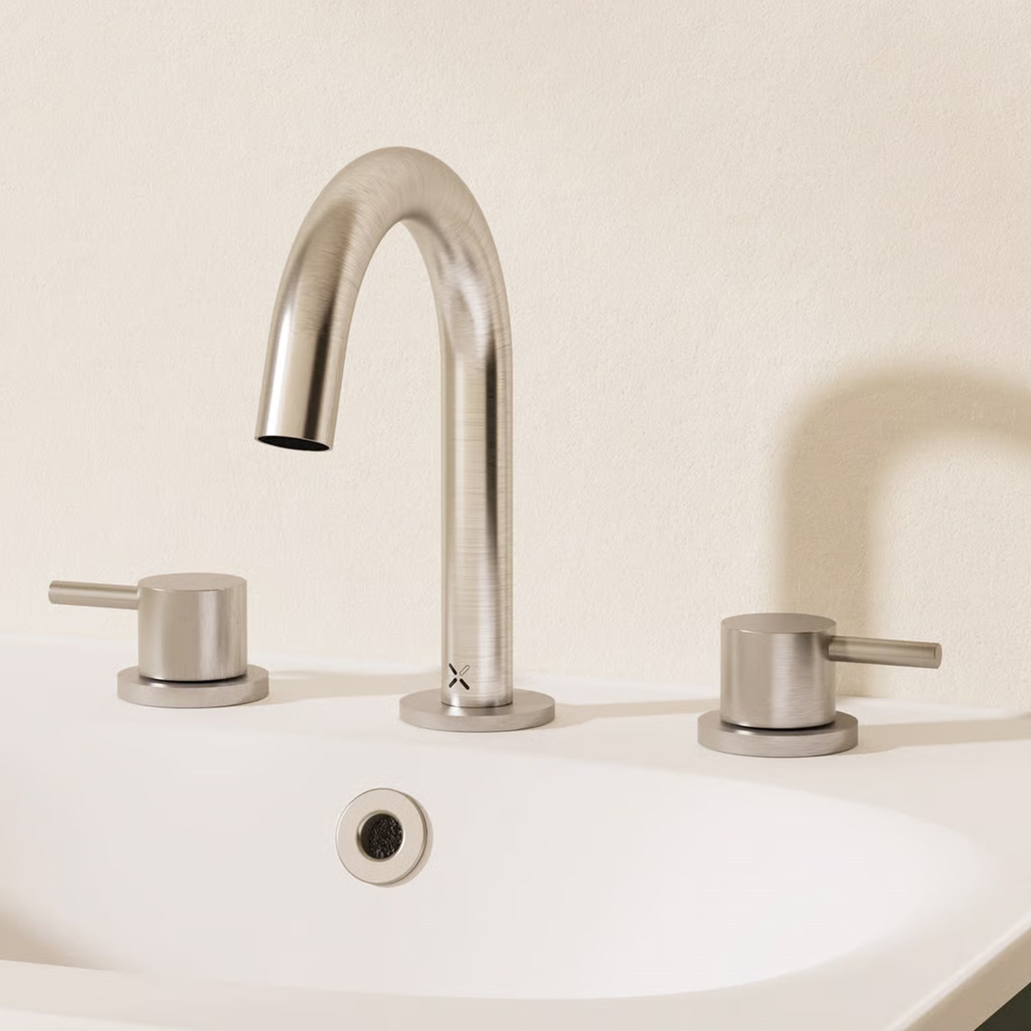 Crosswater MPRO 3 Hole Basin Mixer Tap