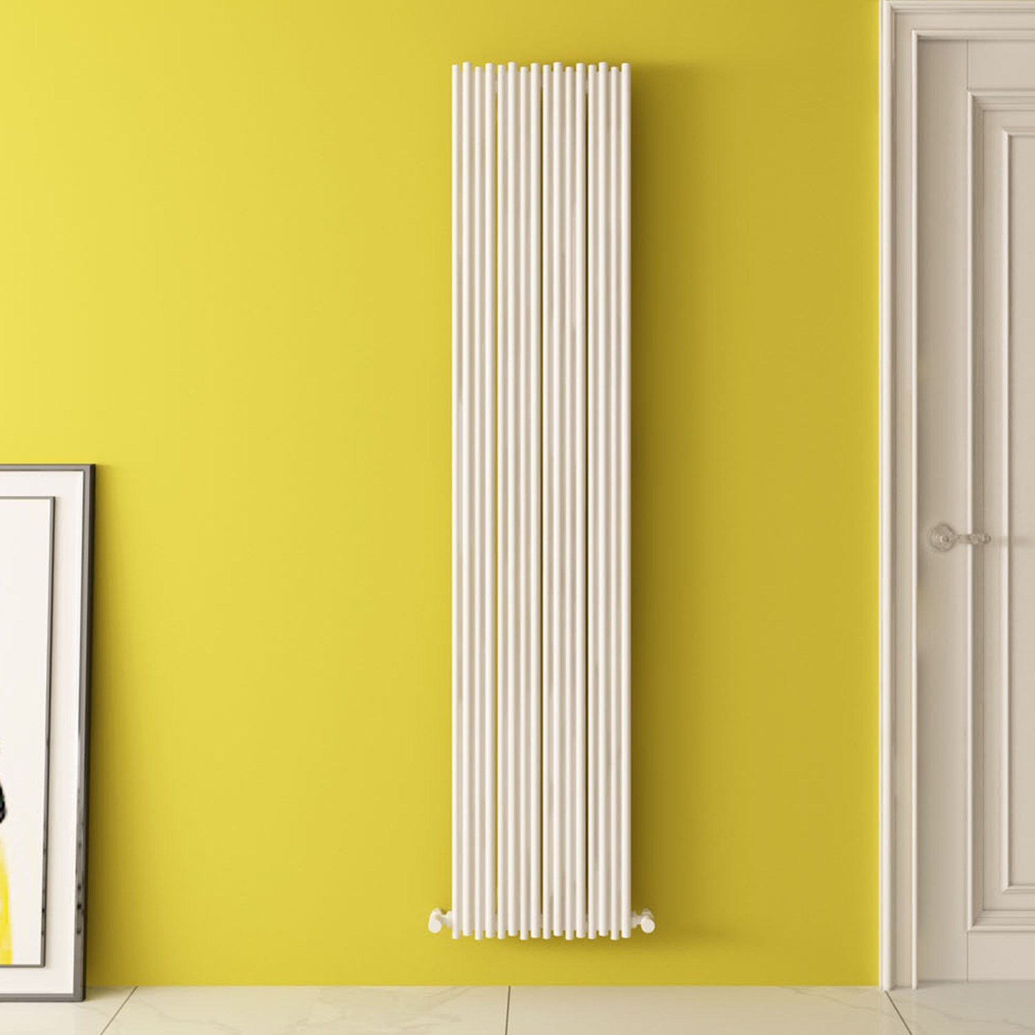 Pipette Vertical Aluminium Radiator