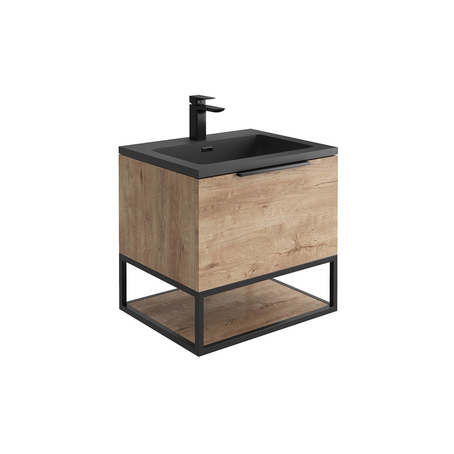 Harbour Virtue 600mm Wall Hung Vanity Unit with LED Illumination