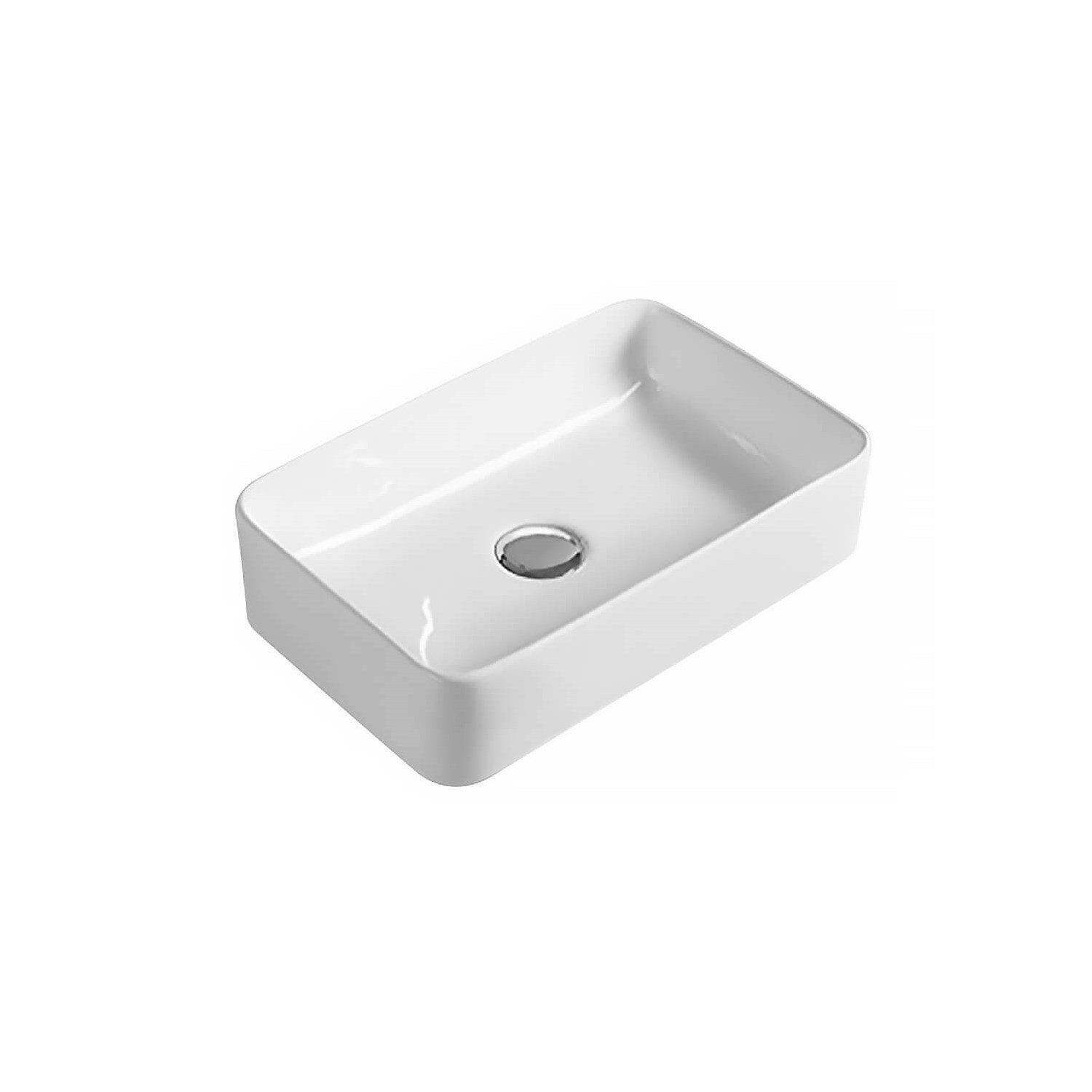 Hudson Reed 365mm Rectangular Countertop Basin