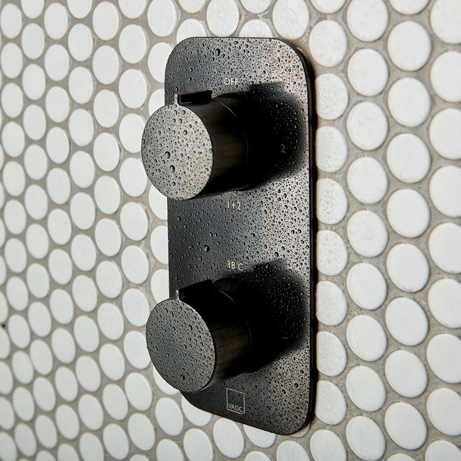 Vado Individual Tablet Altitude 2 Outlet 2 Handle Thermostatic Concealed Shower Valve