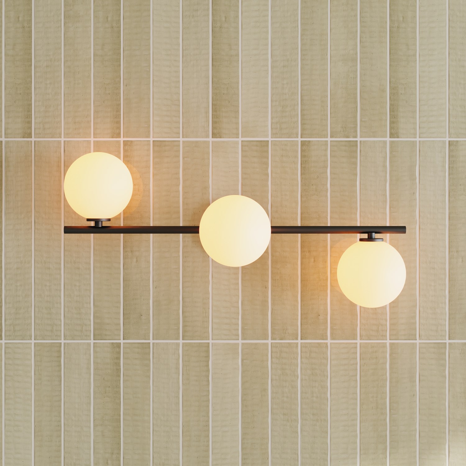 Harbour 3 Sphere Ceiling/Wall Light