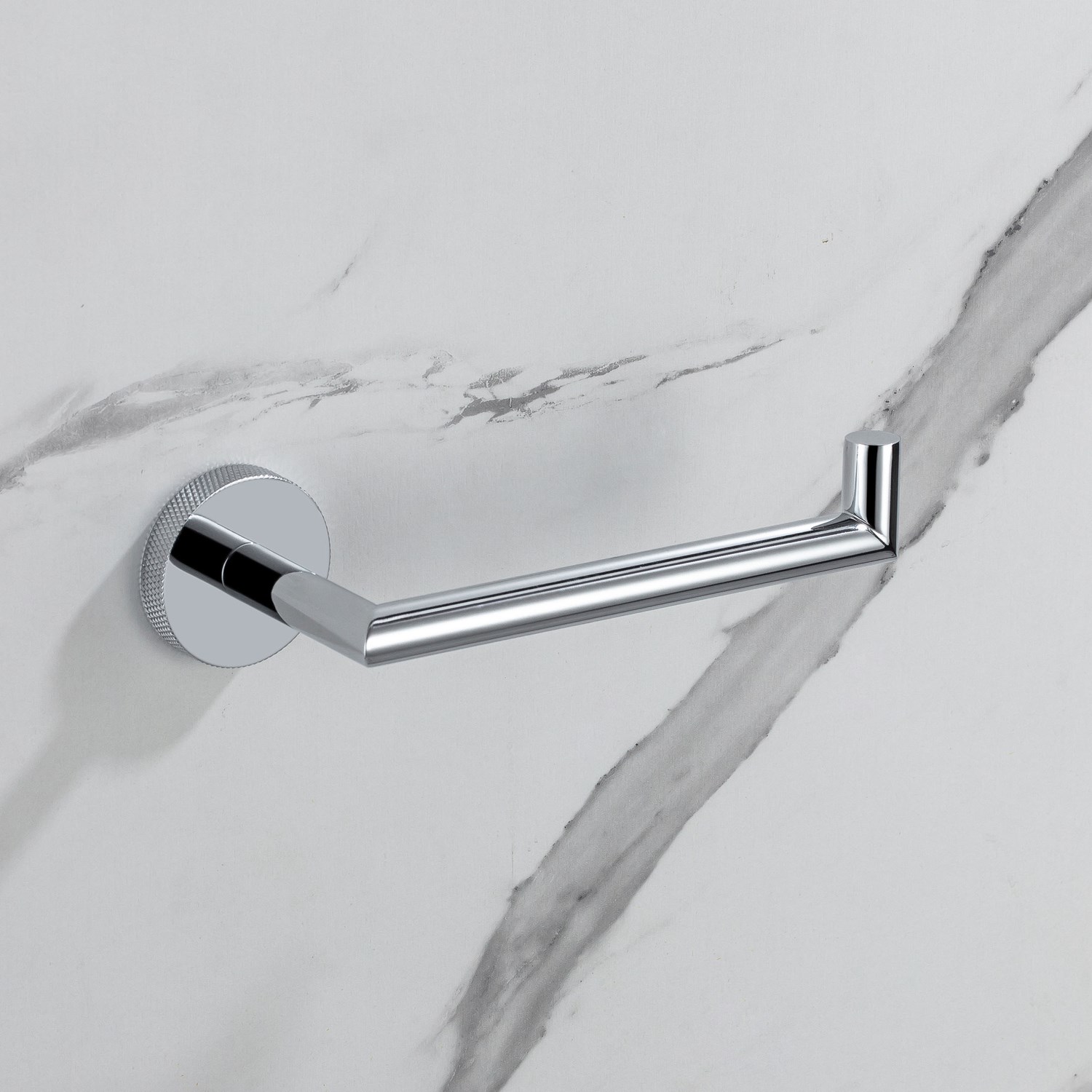 Knurled Toilet Roll Holder