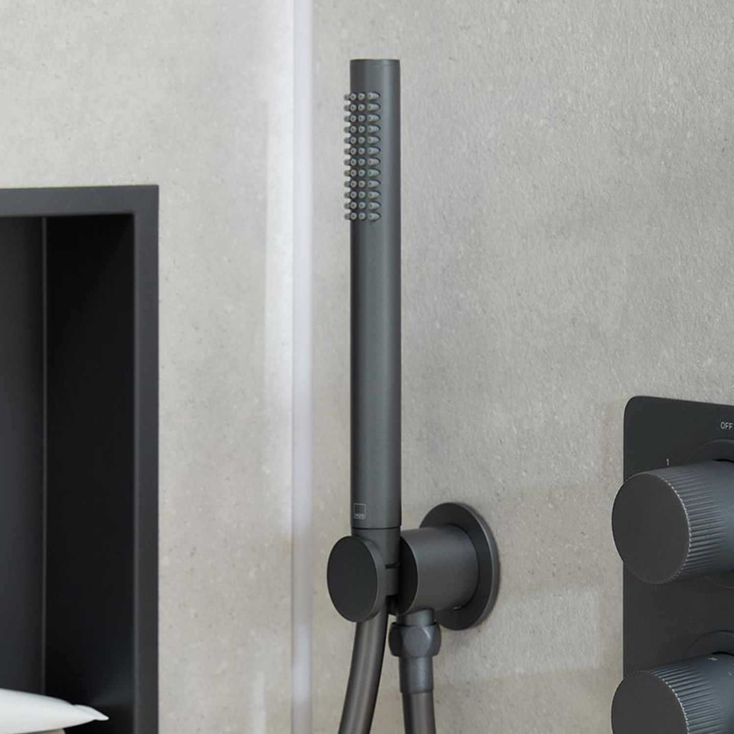 Vado Safari Shower Handset with Integrated Outlet