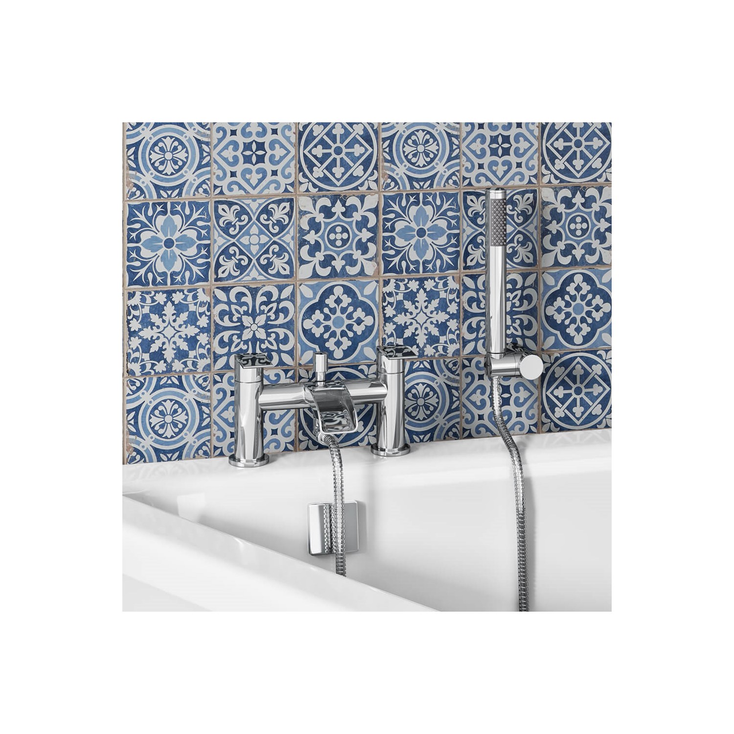 Vellamo Venta Waterfall Bath Shower Mixer Tap