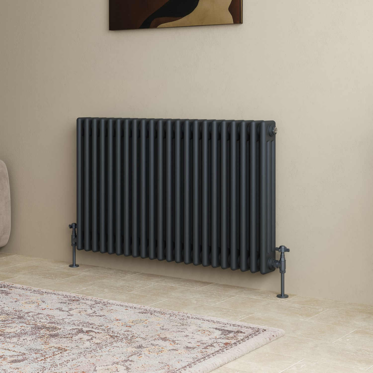 Toasty Ardleigh Anthracite Horizontal Column Radiator