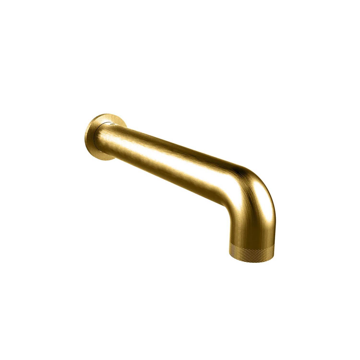 Crosswater Union Wall Mounted Bath Spout - Brushed Brass