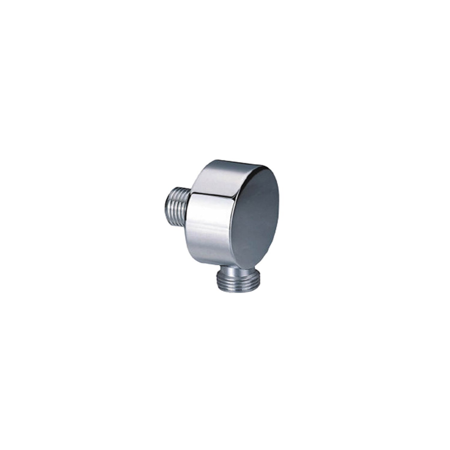 Inox Brushed Stainless Steel Luxury Shower Outlet Elbow