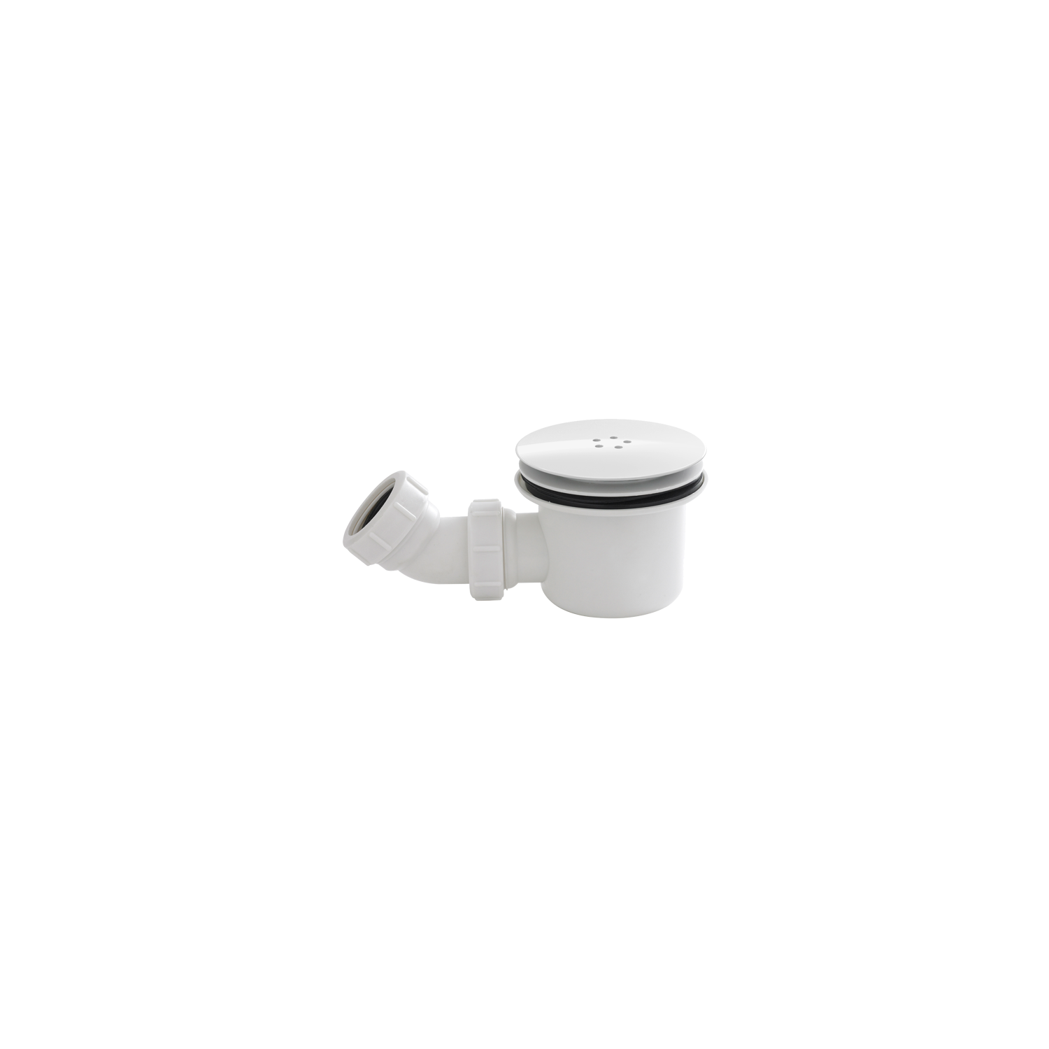 Drench 90mm White High Flow Shower Tray Waste