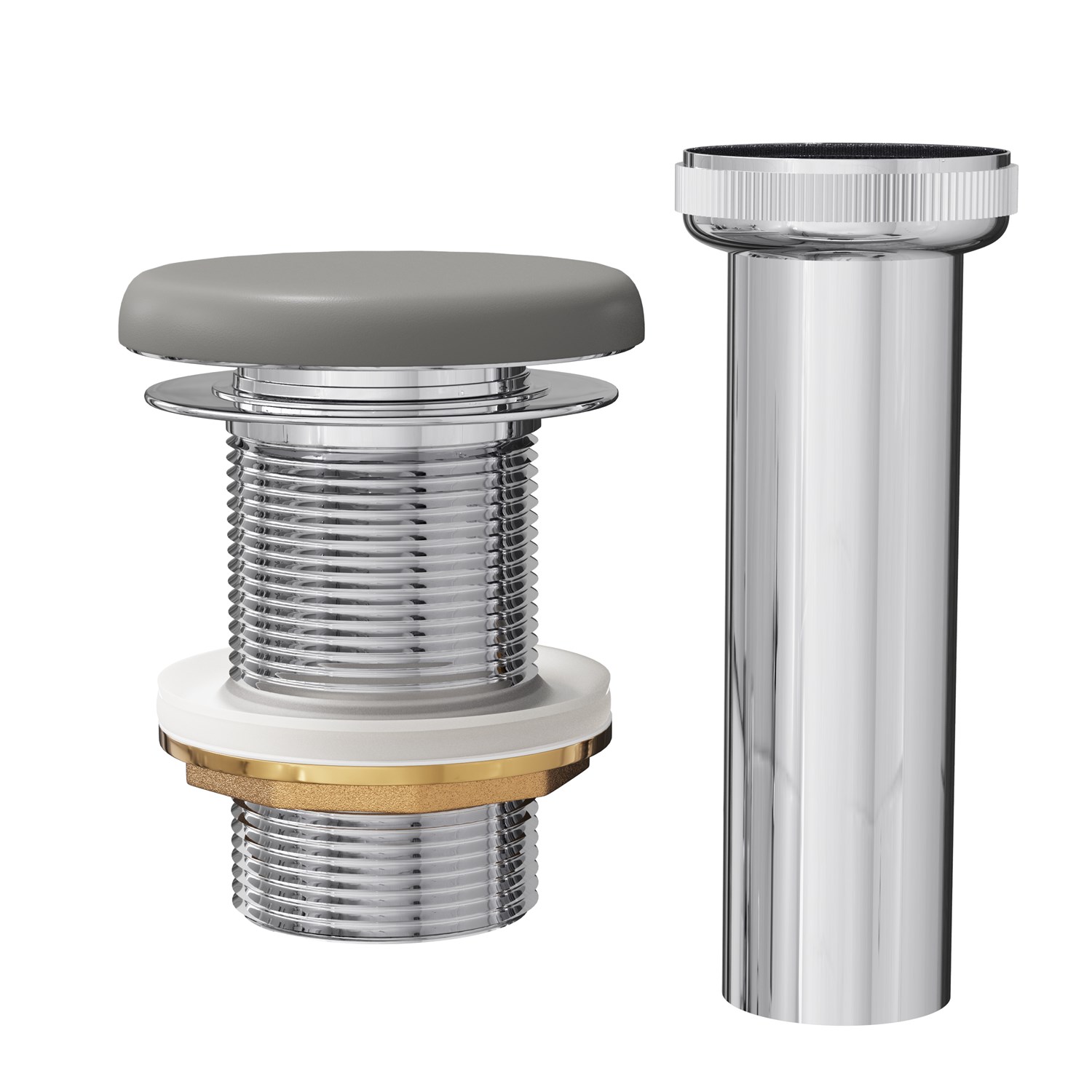 Concrete Unslotted Extendable Basin Waste