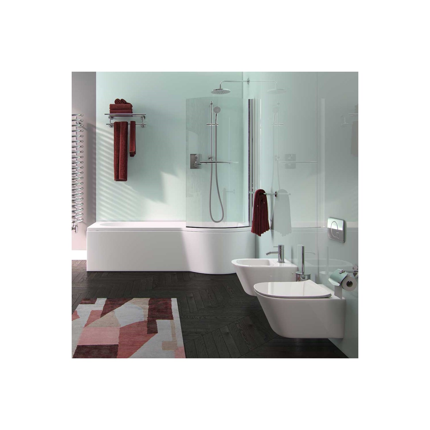 Imex Premiercast Arco Reinforced Side Panel (Right or Left Hand) - 1500 x 510mm