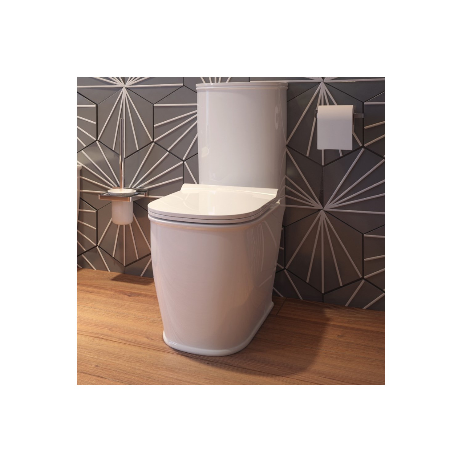 Imex Liberty Close Coupled Toilet with Seat
