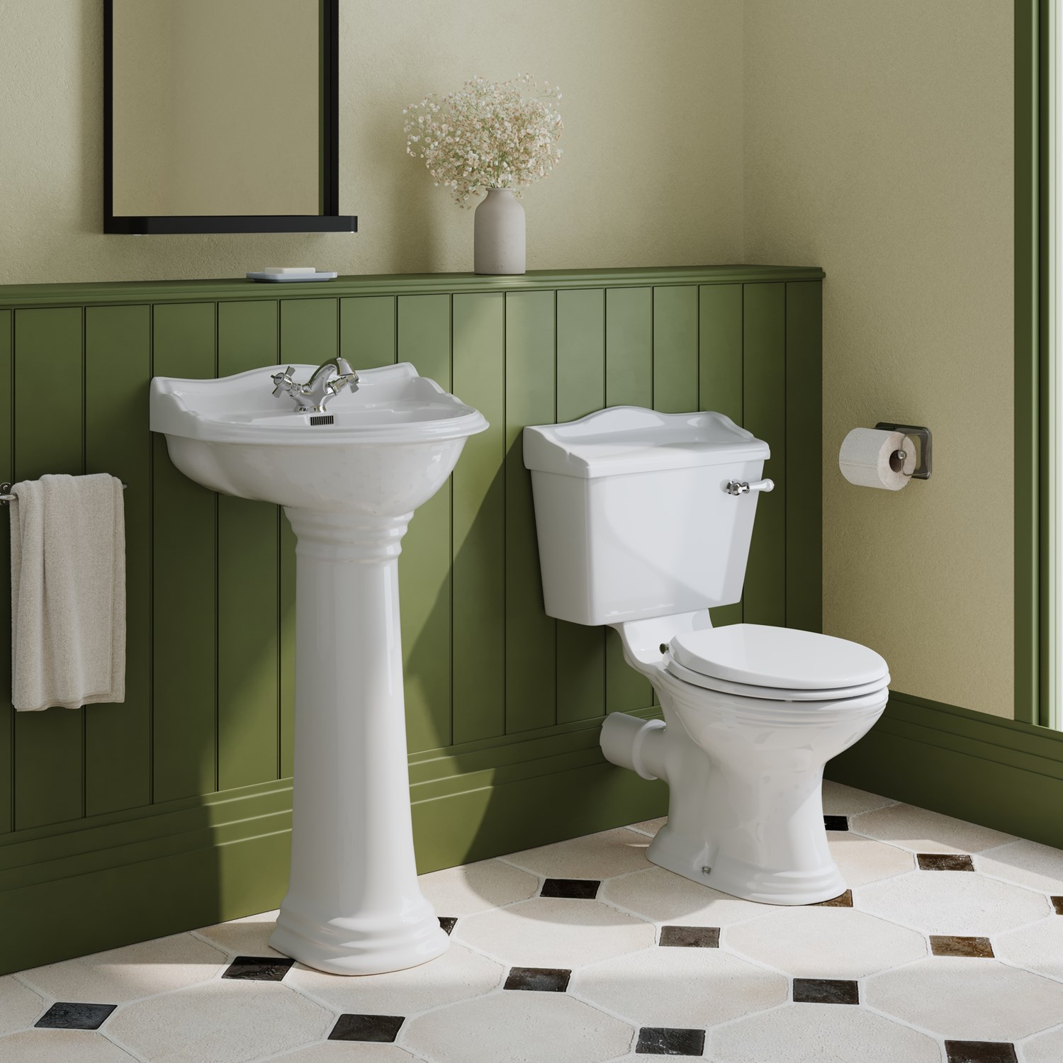 Butler & Rose Benedict Traditional Bathroom Suite