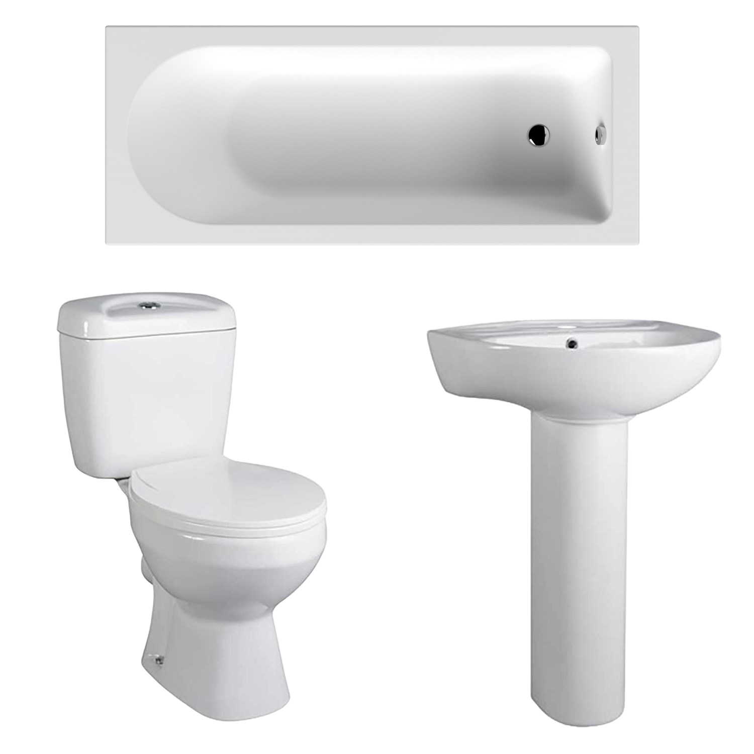 Emma 3 Piece Bathroom Suite
