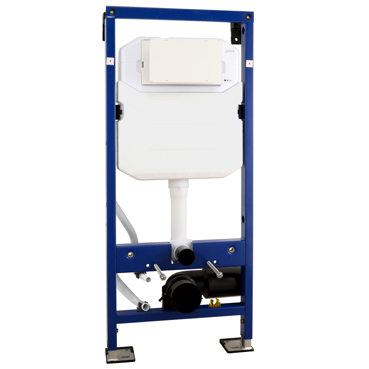Easi Plan 1180mm Shower Toilet Frame Dual Flush Cistern