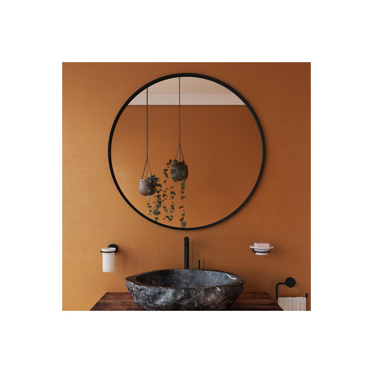 Origins Living Docklands Round Mirror - 600mm & 800mm