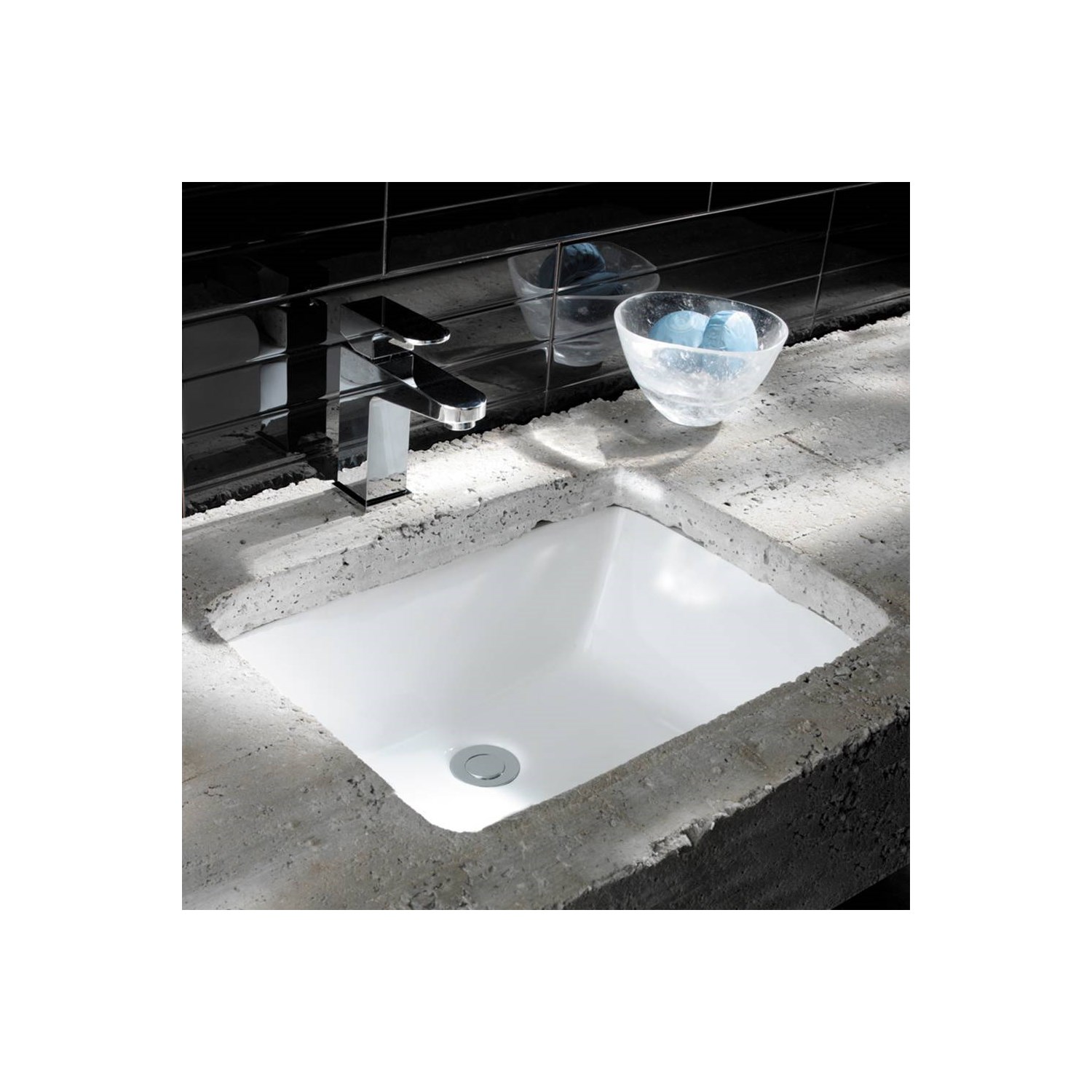 Crosswater Torino Midi Undermount Ceramic Basin