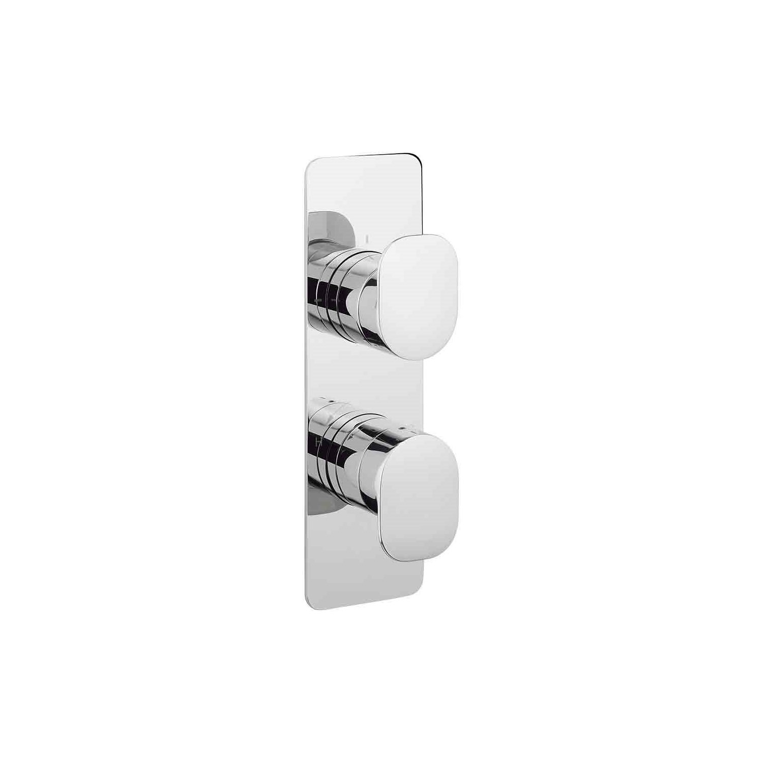 Crosswater KH Zero 2 Concealed Thermostatic Shower Valve with 2 Way Diverter