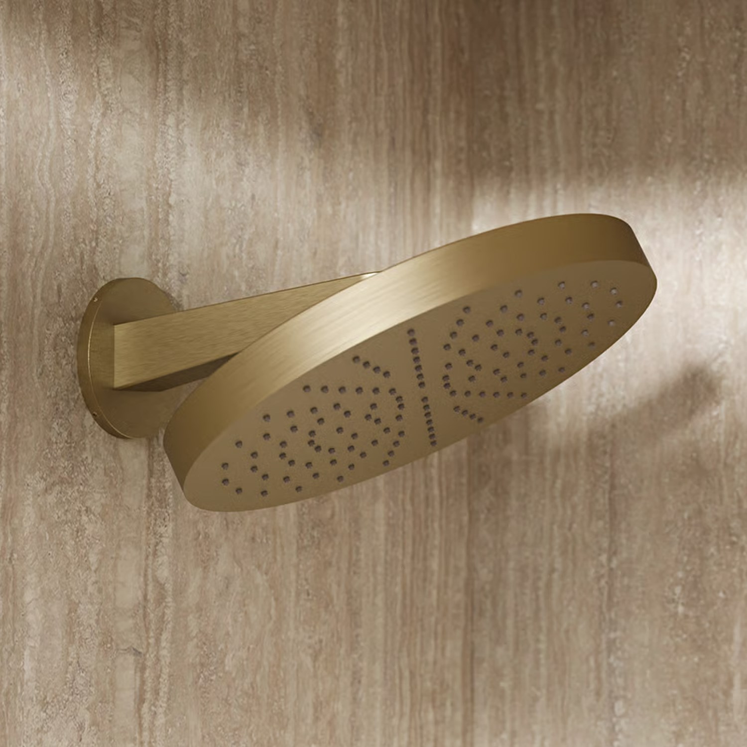 Crosswater Revive Stainless Steel Round Shower Head Wall Mounted