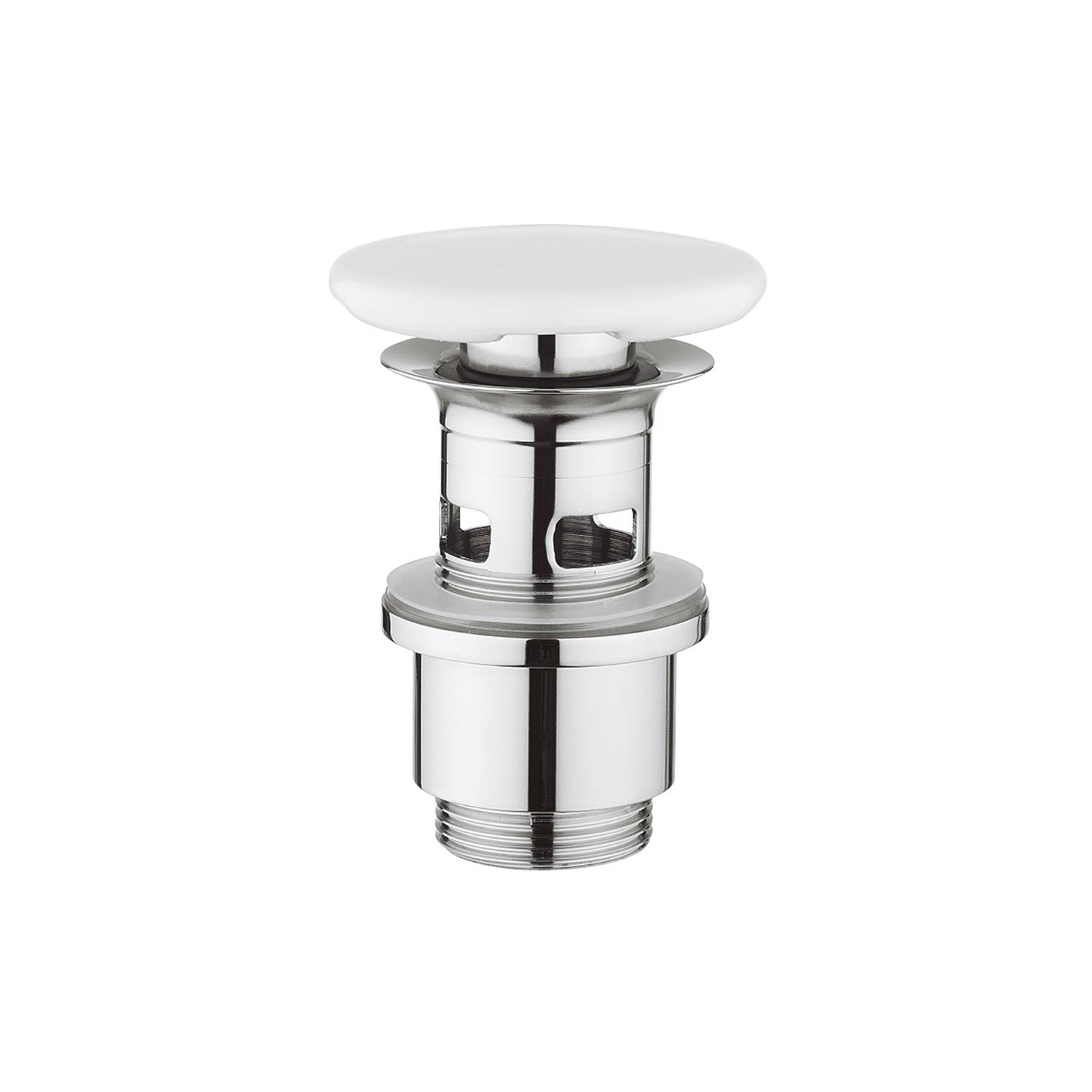Crosswater Universal Ceramic Topped Basin Click Clack Waste