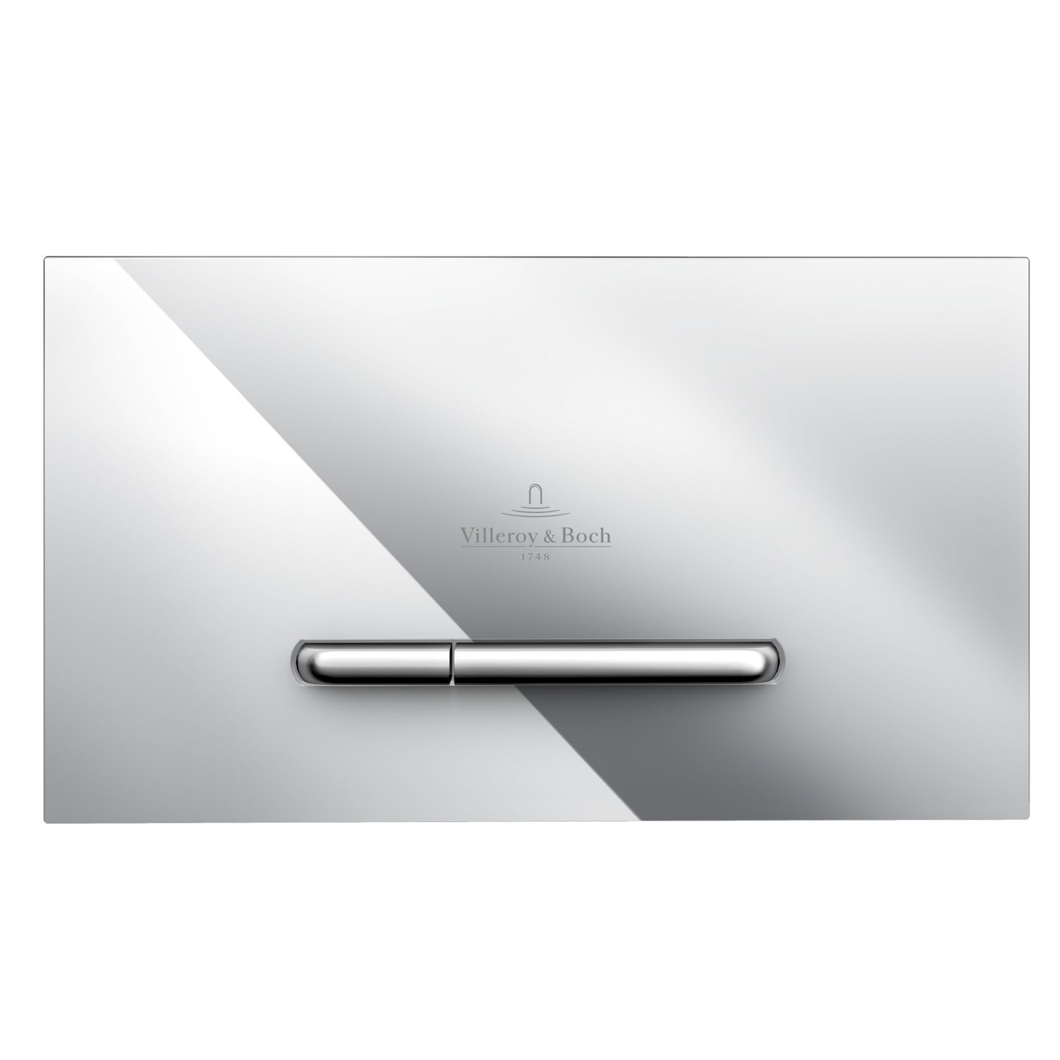Villeroy & Boch ViConnect Dual Flush Plate with Angular Buttons