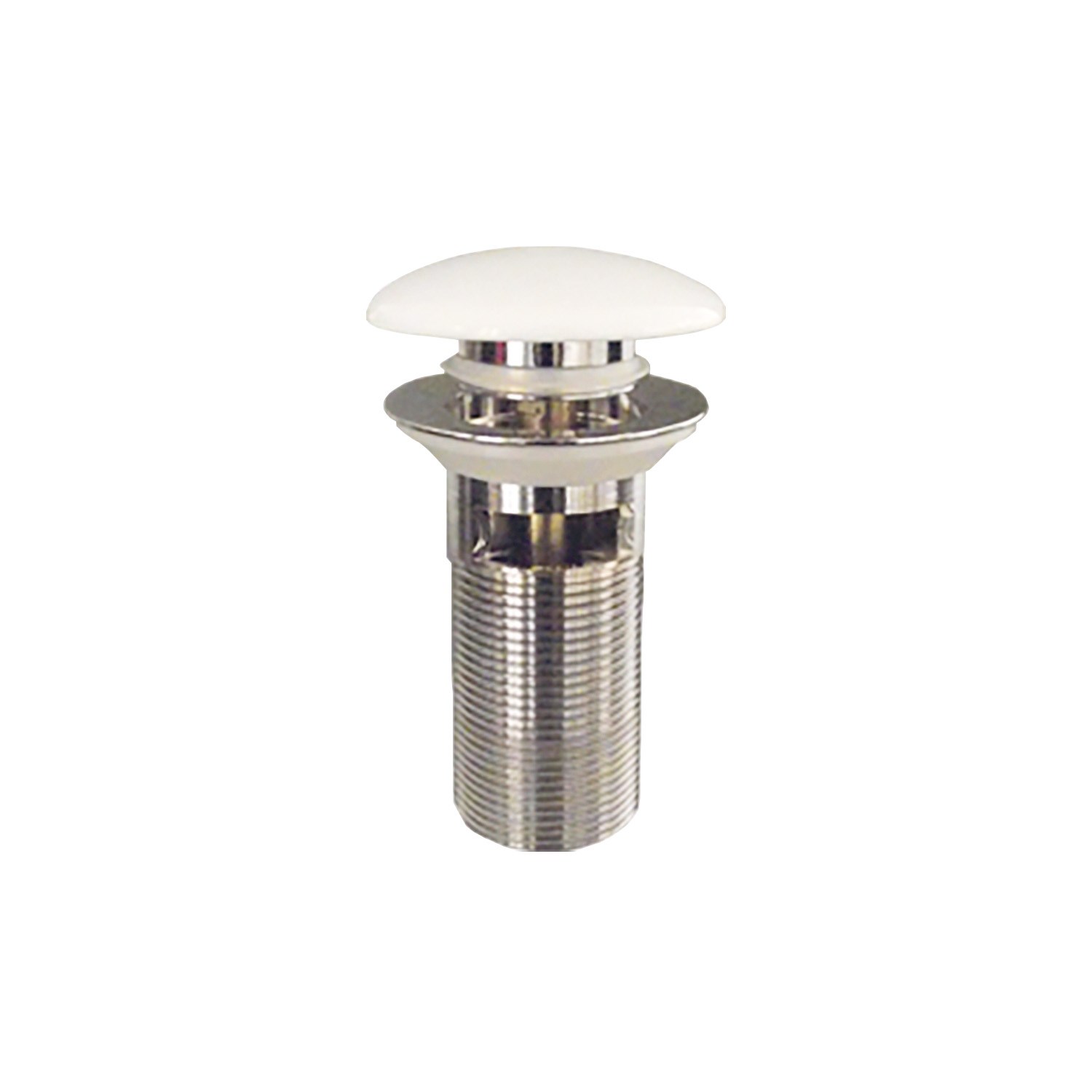 Gloss Ceramic Slotted Click Clack Basin Waste