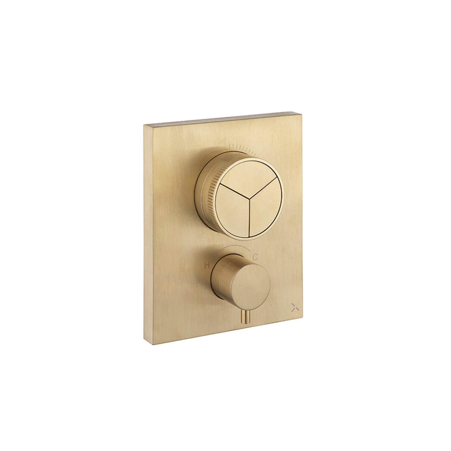 Crosswater MPRO Push 3 Outlet Concealed Valve with Crossbox Technology