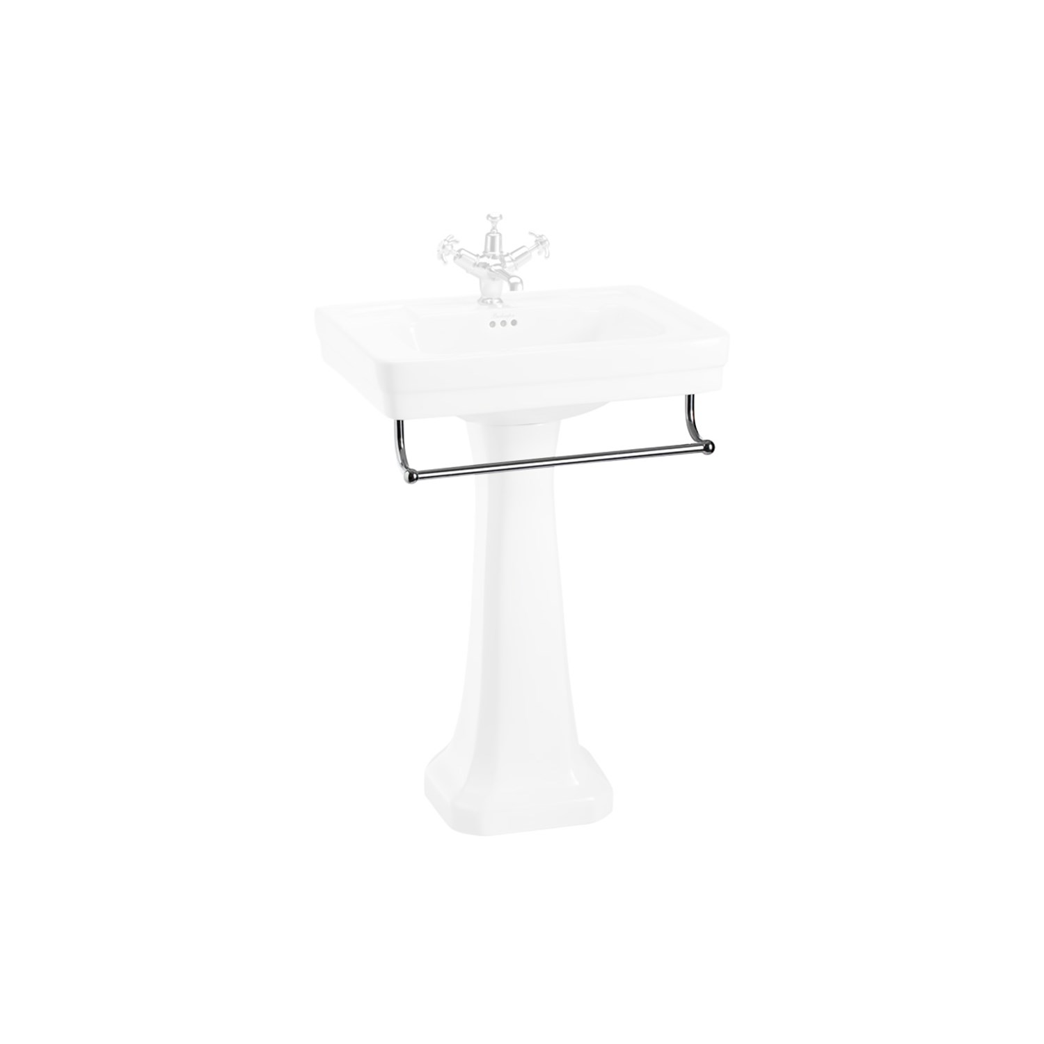 Burlington Towel Rail for 560mm Basin