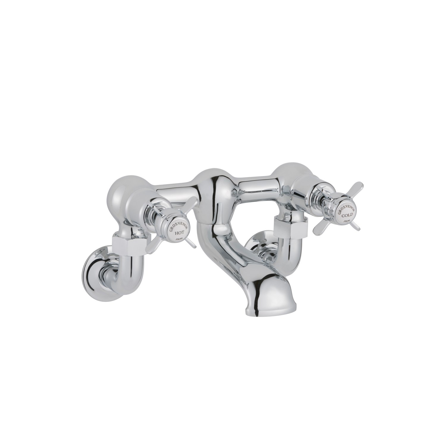 JTP Grosvenor Pinch Wall Mounted Bath Filler Tap