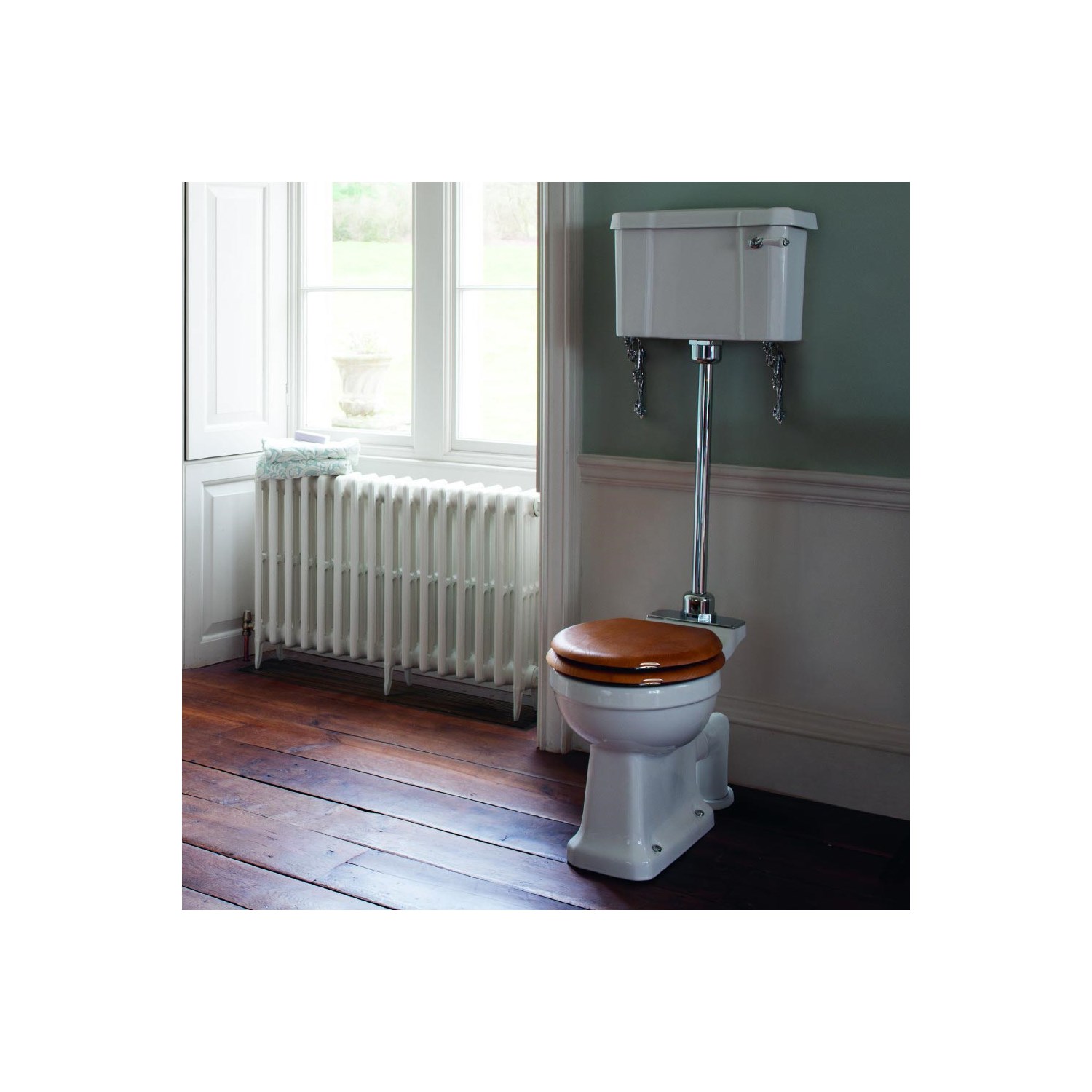 Burlington Medium Level Toilet (Excluding Seat)