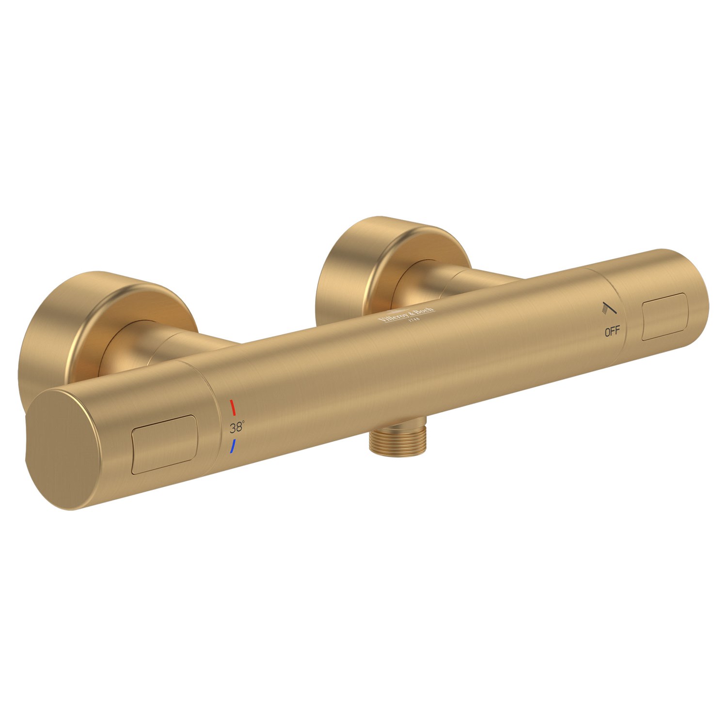 Villeroy & Boch Universal Cool Touch Exposed Round Thermostatic Shower Mixer