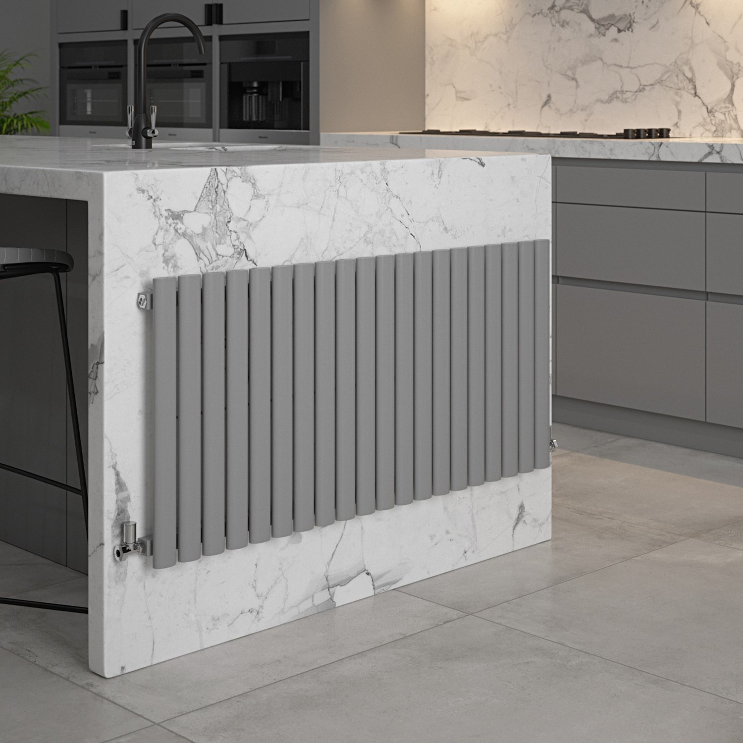 The Tap Factory Vibrance Single Panel Horizontal Radiator 550 x 1180mm - 15 Colours