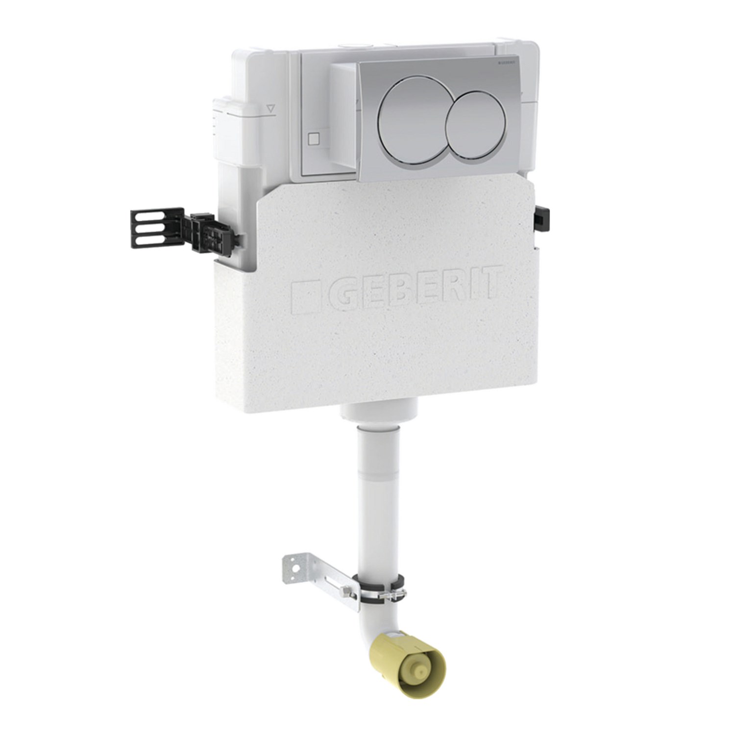 Geberit Alpha Concealed Cistern with Dual Flush Plate | Drench