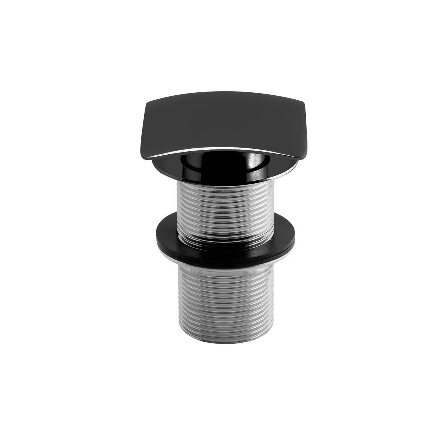 Status Matt Square Dome Clicker Waste Unslotted
