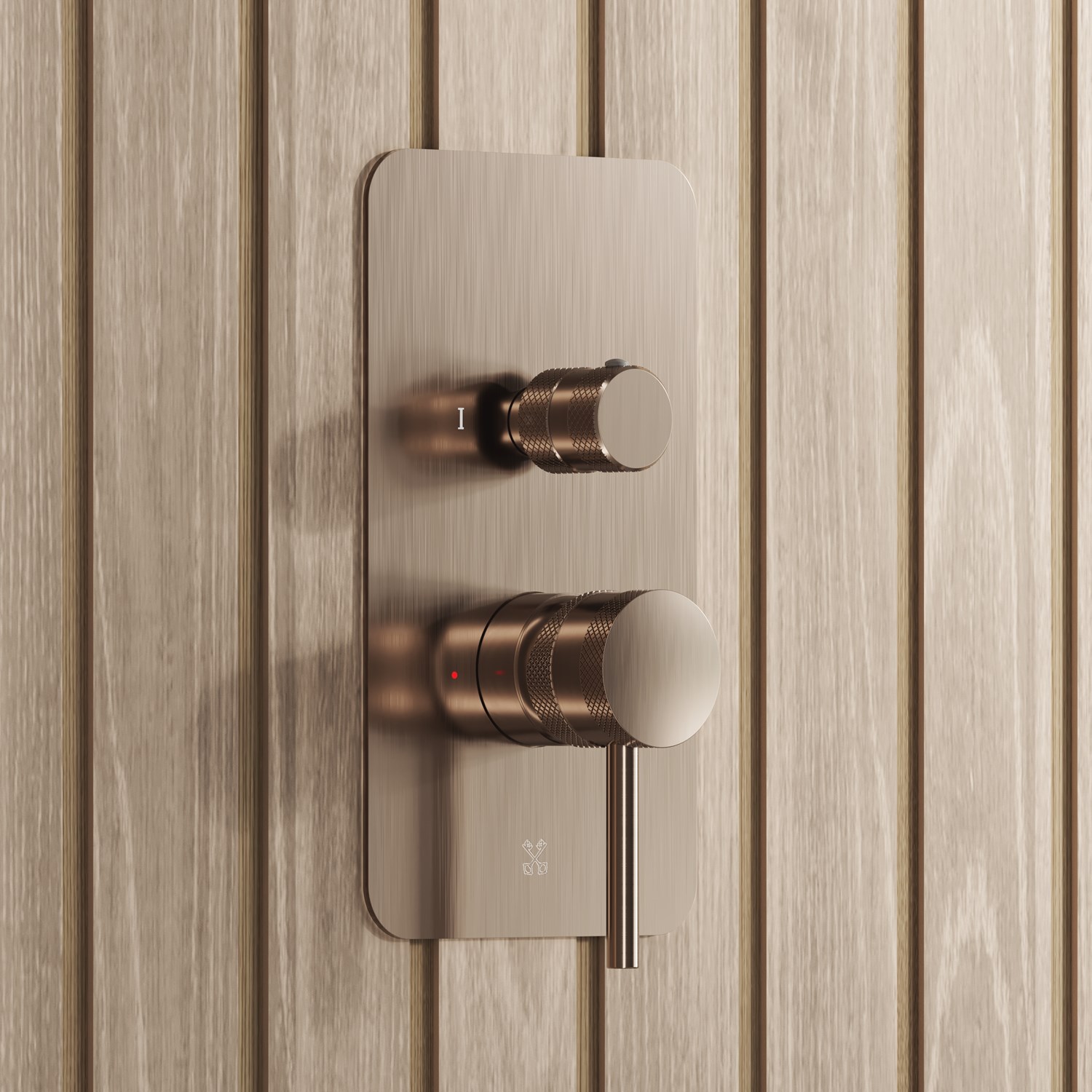Core Concealed Manual Dual Outlet Valve