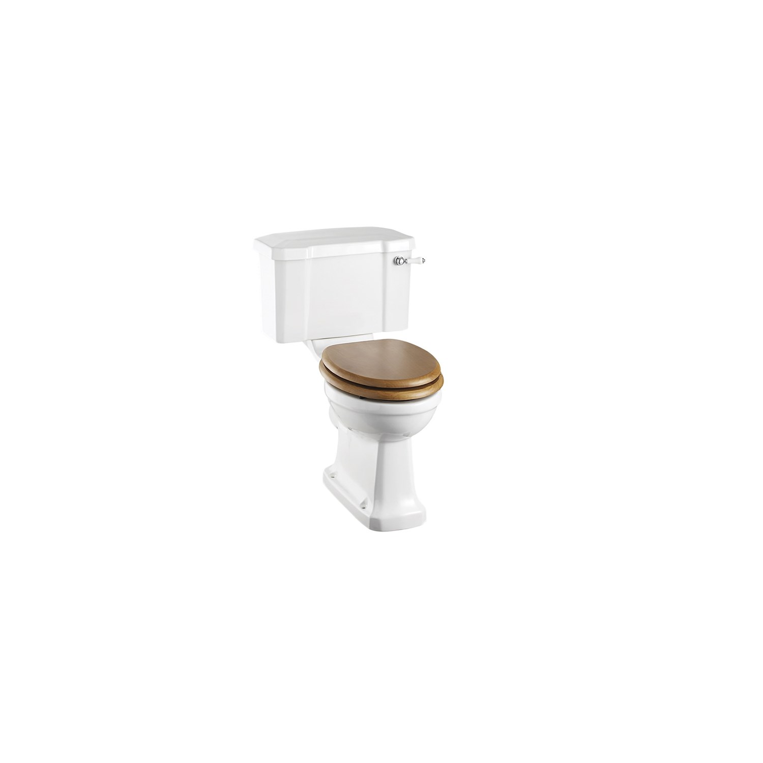 Burlington Rimless Close Coupled Toilet (Excluding Seat)