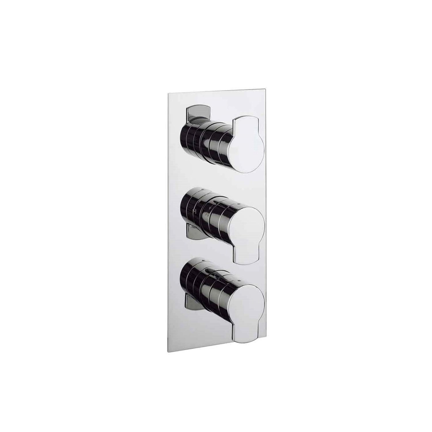 Crosswater Wisp 3 Outlet 3 Handle Concealed Thermostatic Shower Valve
