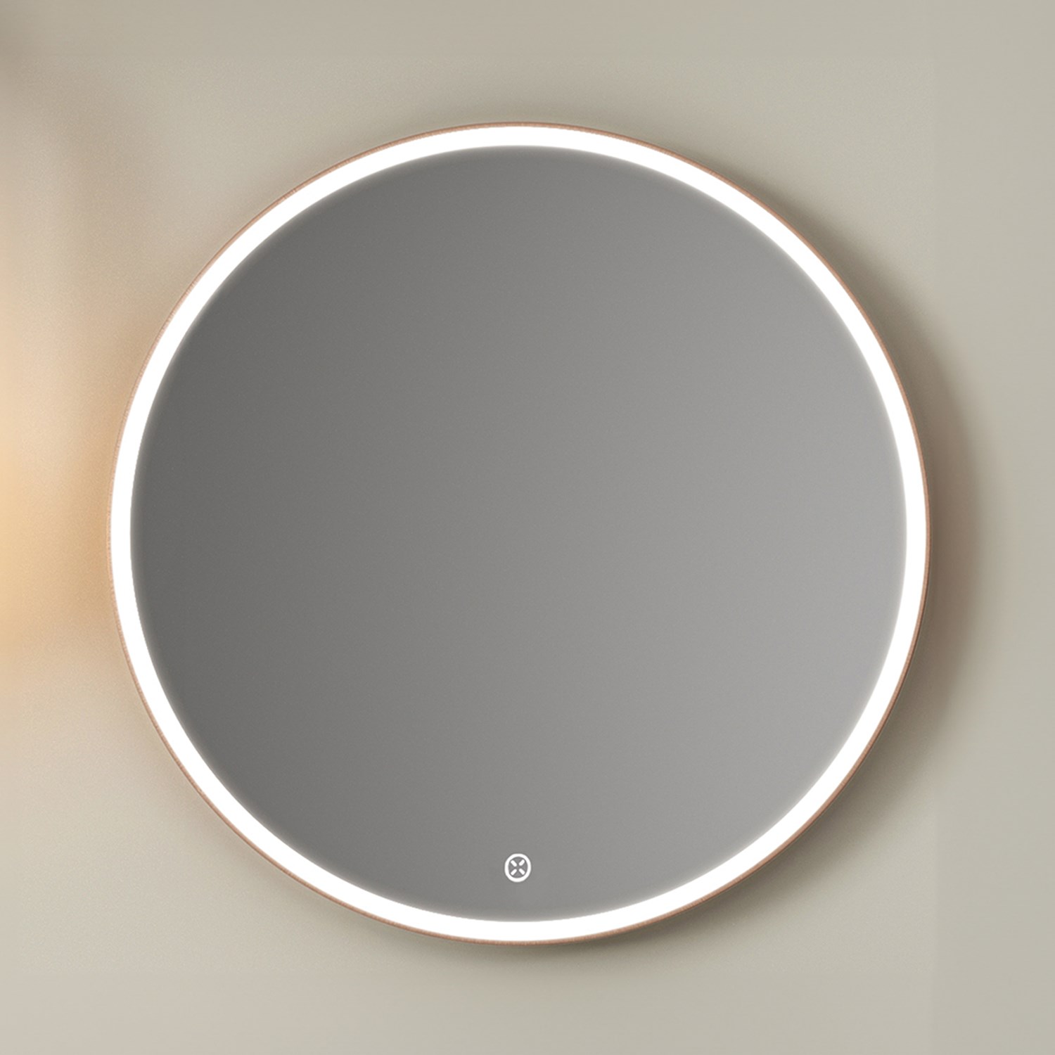 Infinity Round Framed Illuminated Mirror Change LED 500mm 600mm & 700mm